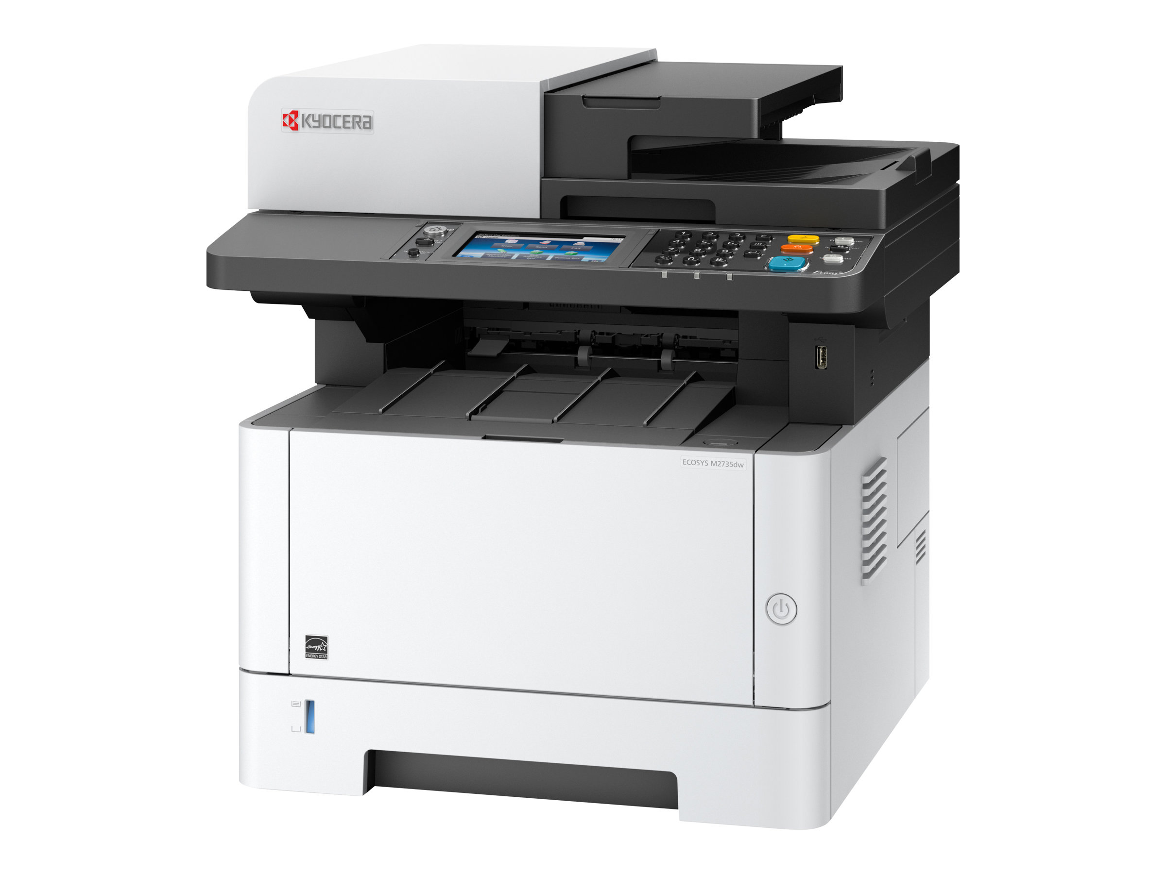 KYOCERA ECOSYS M2735dw Mono Laser Printer A4 35ppm Print Copy Scan fax Climate Protection System KYOCERA ECOSYS M2735dw Mono Laser Printer A4 35ppm Print Copy Scan fax Climate Protection System