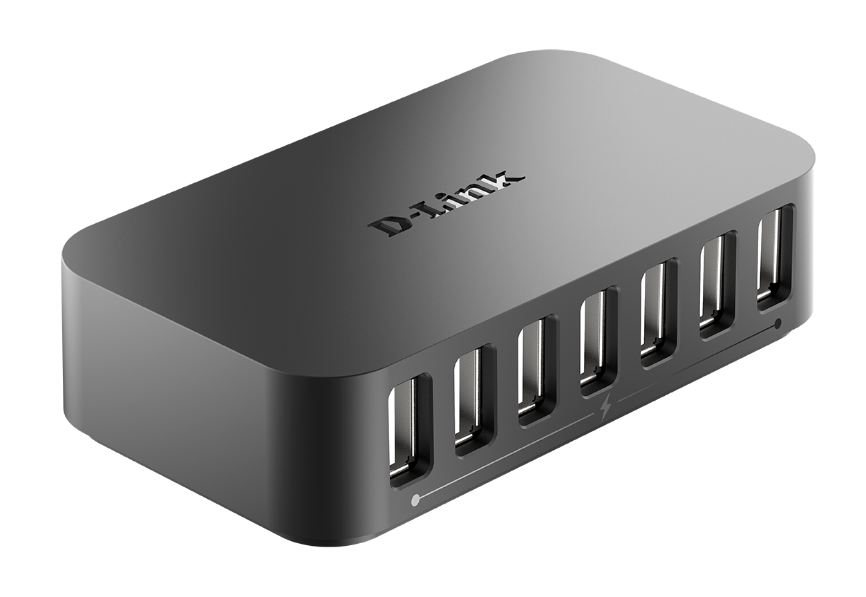 DLink DUBH7 USB 20 Hub 7Port mit Netzteil