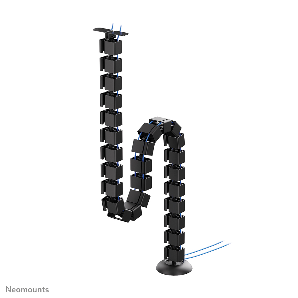 NEOMOUNTS Cable Spine Organizer for sitstand desk frames screw mounted black