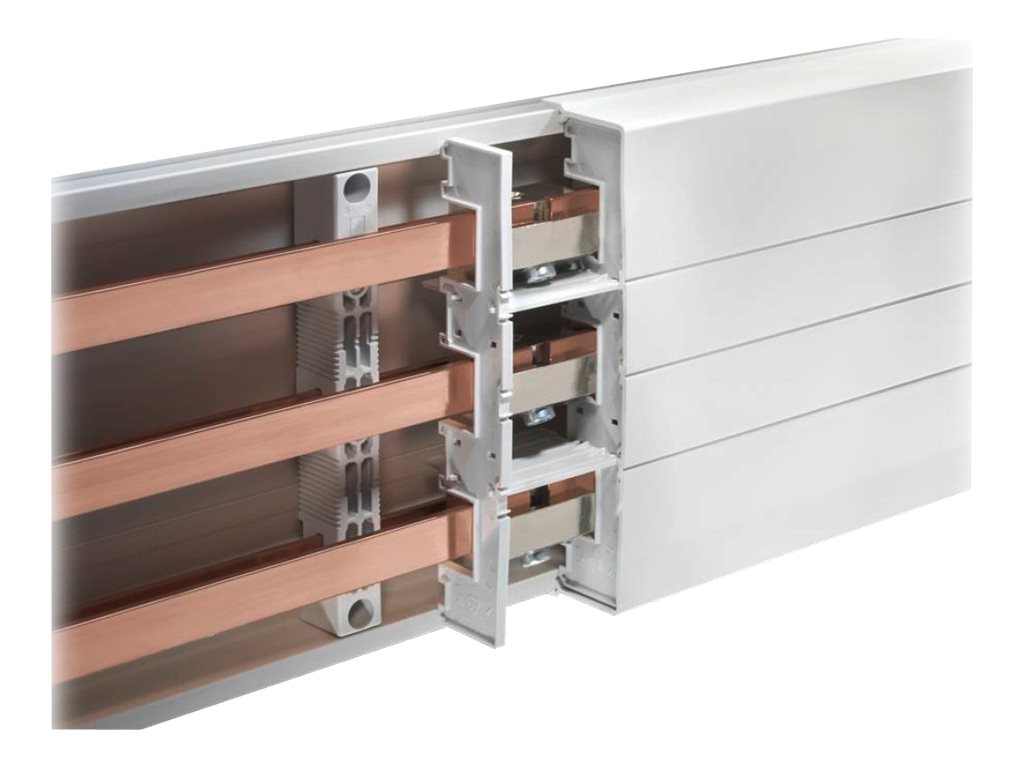 Rittal RiLine60 Stützblende Abdeckprofil 3polig RAL7035 PK=5Stck