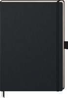 BRUNNEN Notizbuch KOMPAGNON DIN A4 punktraster, schwarz Hardcover 192 Seiten BRUNNEN Notizbuch KOMPAGNON DIN A4 punktraster, schwarz Hardcover 192 Seiten