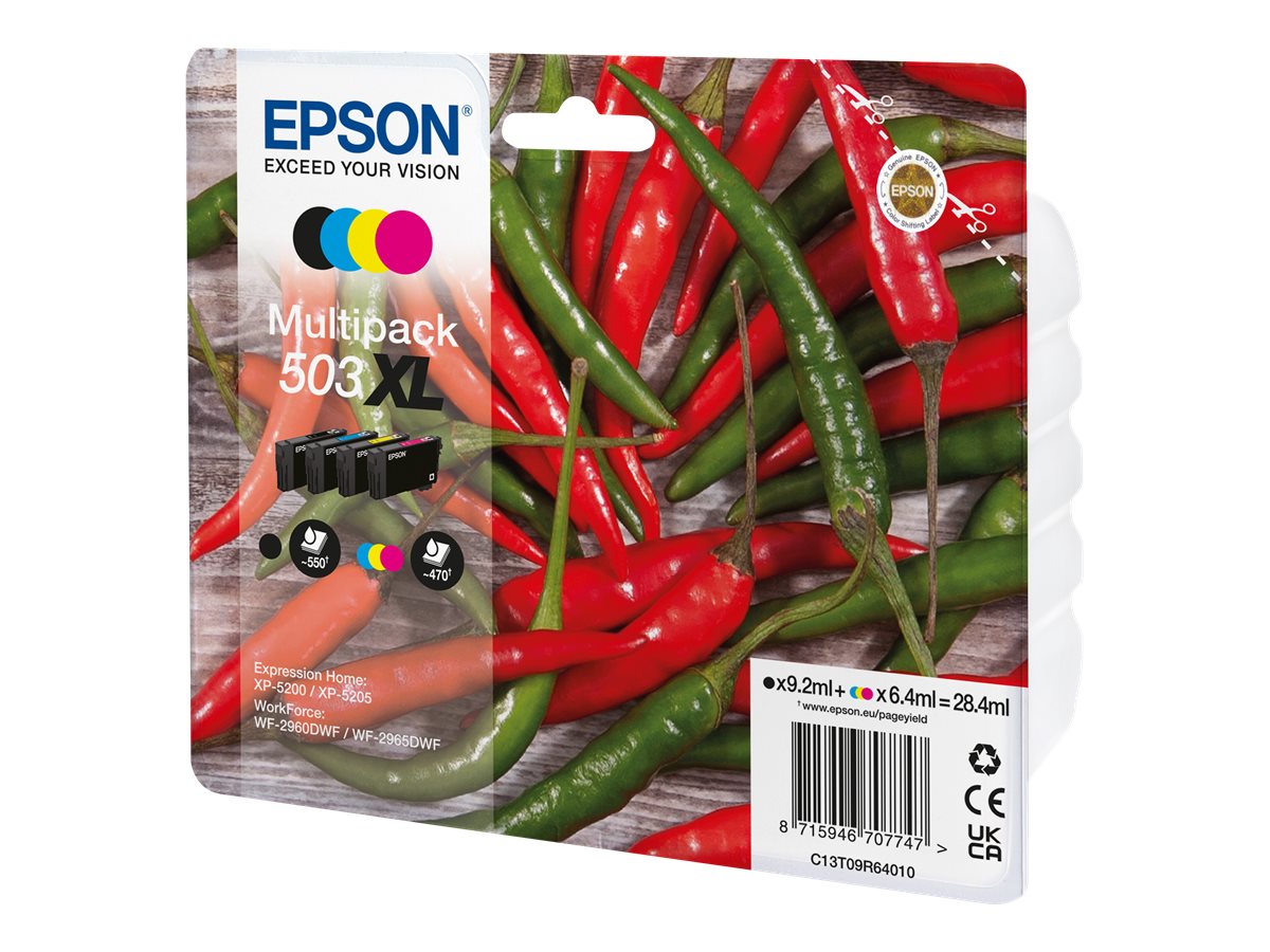 C13T09R64010 EPSON Nr.503XL XP Tinte (4) C13T09R64010 EPSON Nr.503XL XP Tinte (4)