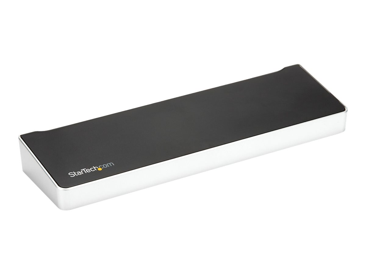 STARTECH.COM 4K USB C Dock - 60W Power Delivery - Triple Monitor USB C to HDMI DisplayPort Docking Station DK30CH2DPPDU STARTECH.COM 4K USB C Dock - 60W Power Delivery - Triple Monitor USB C to HDMI DisplayPort Docking Station DK30CH2DPPDU