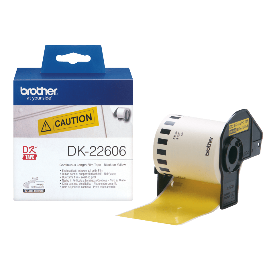 DK22606 BROTHER QL550 Etikettenrolle