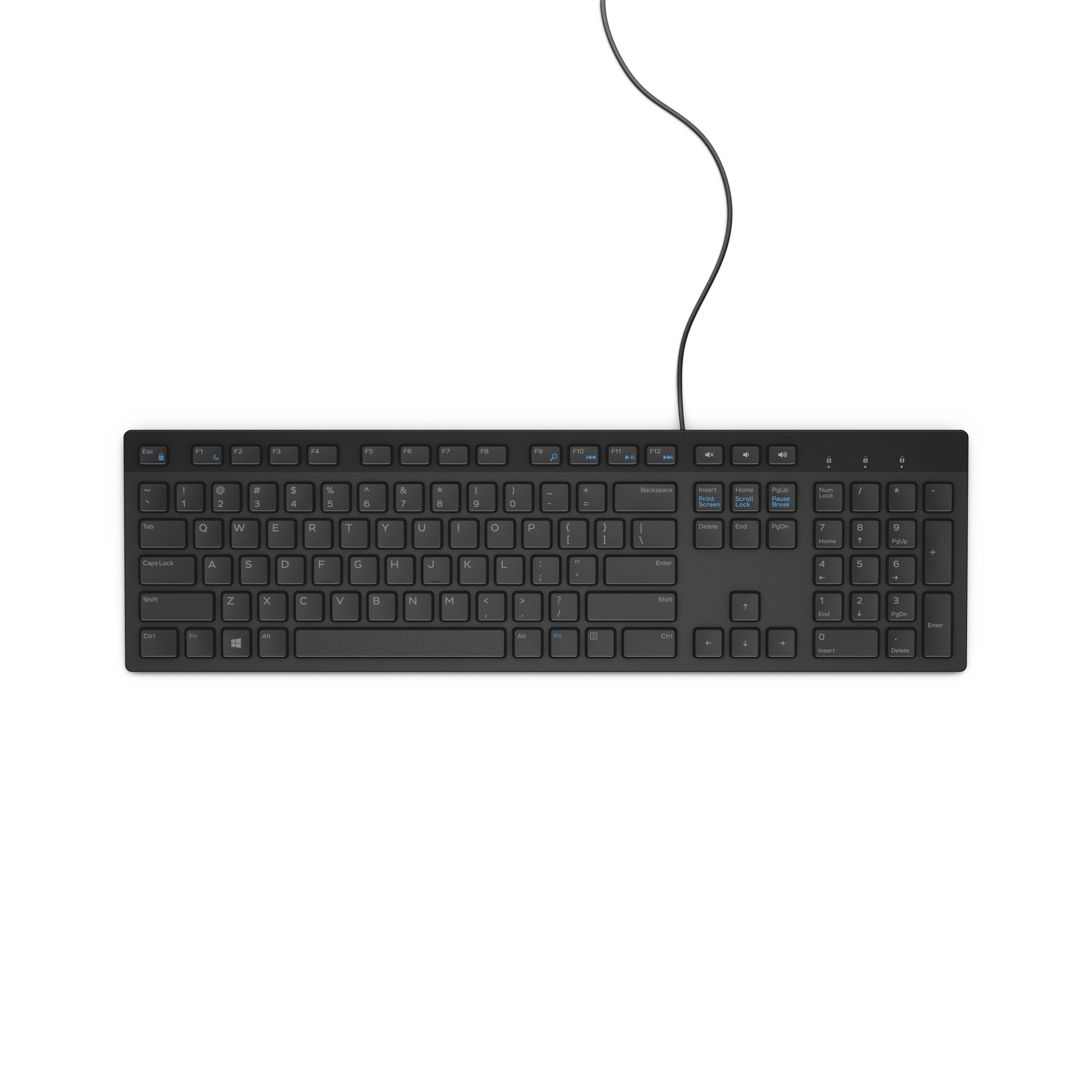 580ADHK DELL KB216 Tastatur QWERTY US