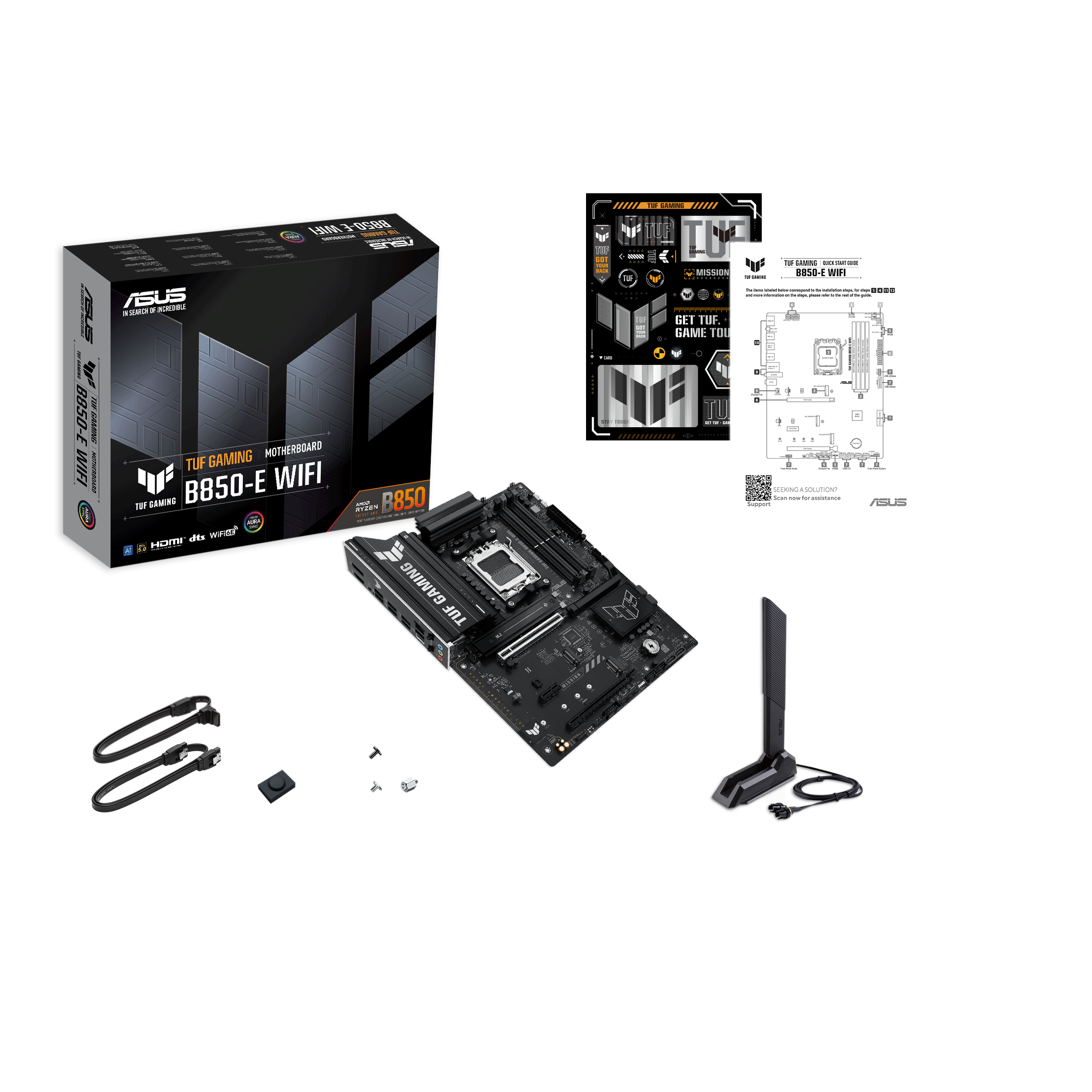 ASUS TUF B850-E WIFI ATX Wi‑F i 6E 2,5 Gigabit LAN