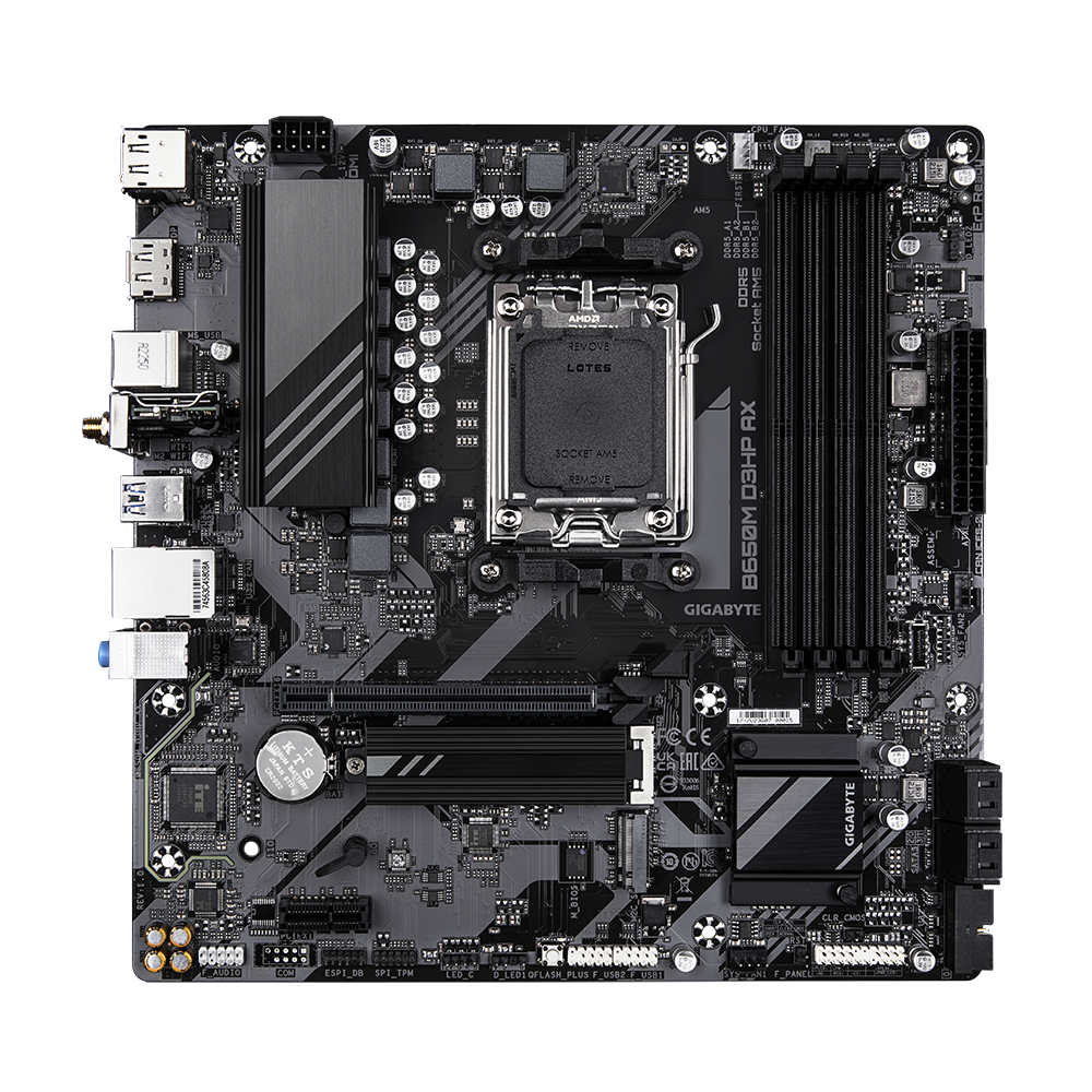 GIGABYTE B650M D3HP AX AM5 4xDDR5 4xSATA 2xM2