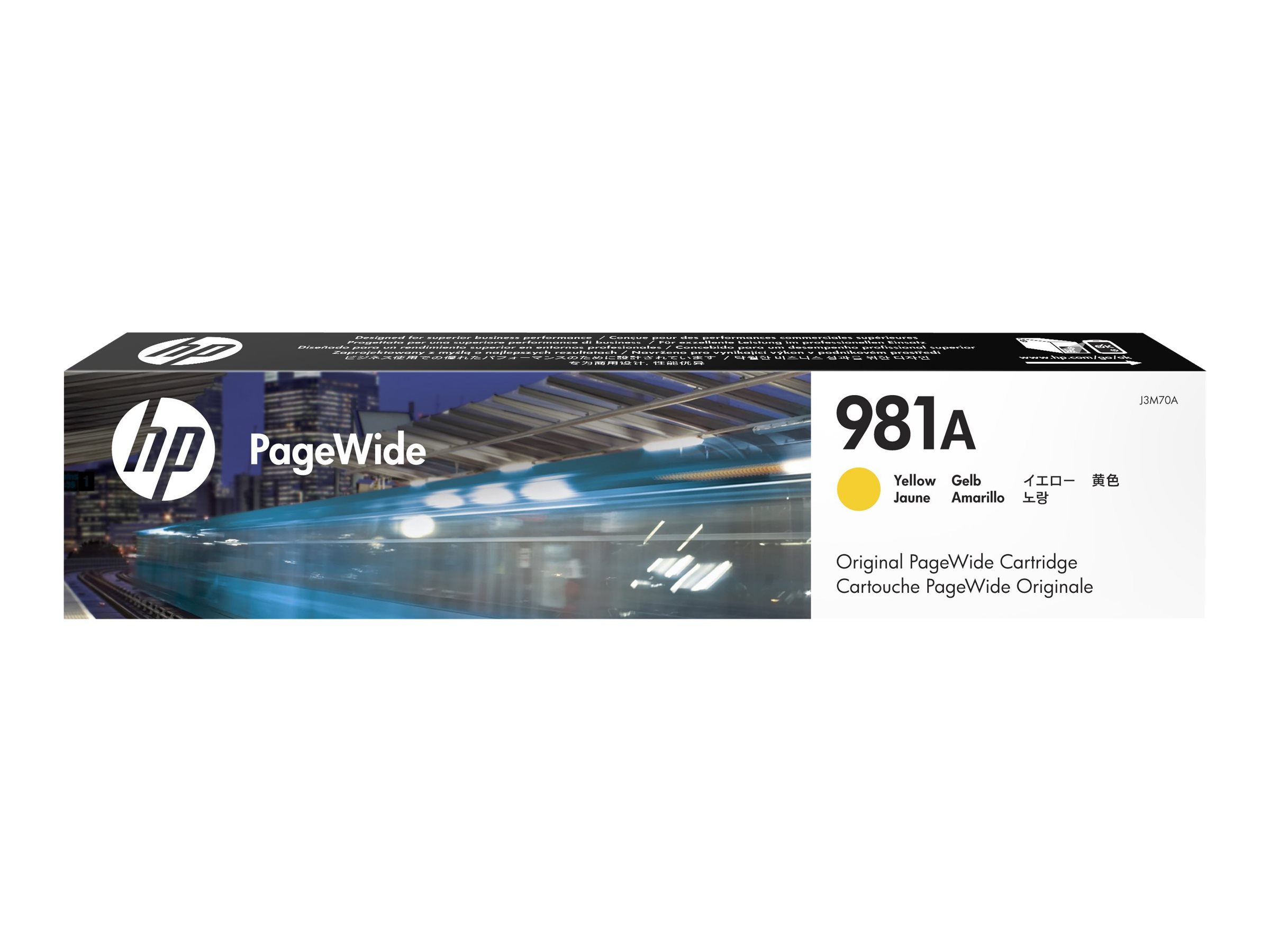 HP 981A (J3M70A) gelb Druckerpatrone HP 981A (J3M70A) gelb Druckerpatrone