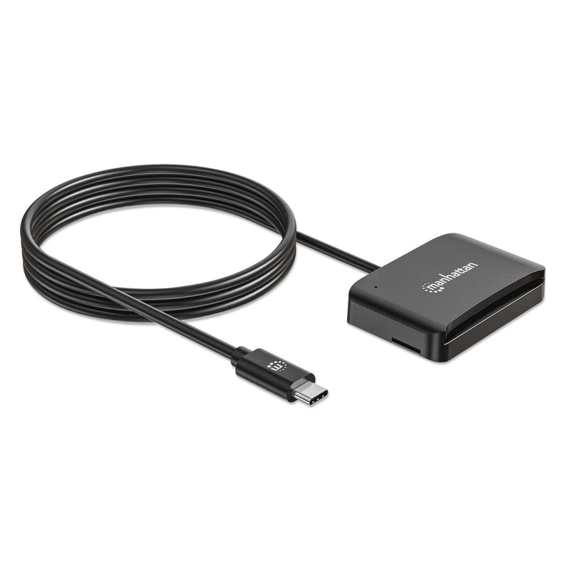 IC Intracom Manhattan SmartCard-Leser USB-C Schwarz