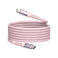 Verbatim Sync & Charge USB-C auf USB-C 60W Magnetisches Kabel - 120cm Pink