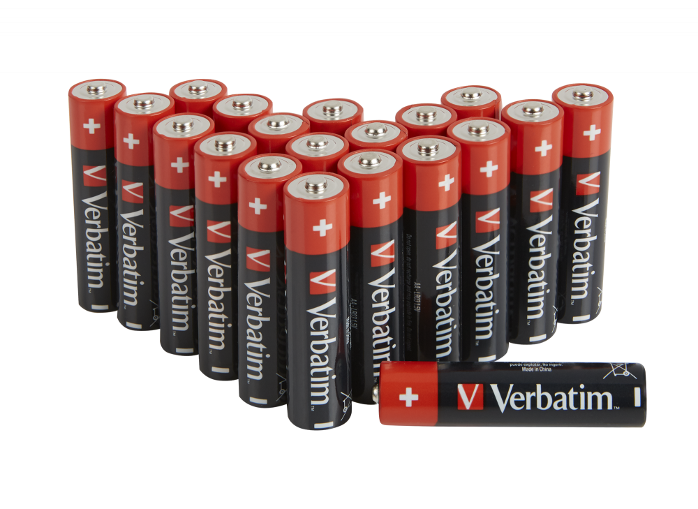 49877 VERBATIM Batterien 20er Pack