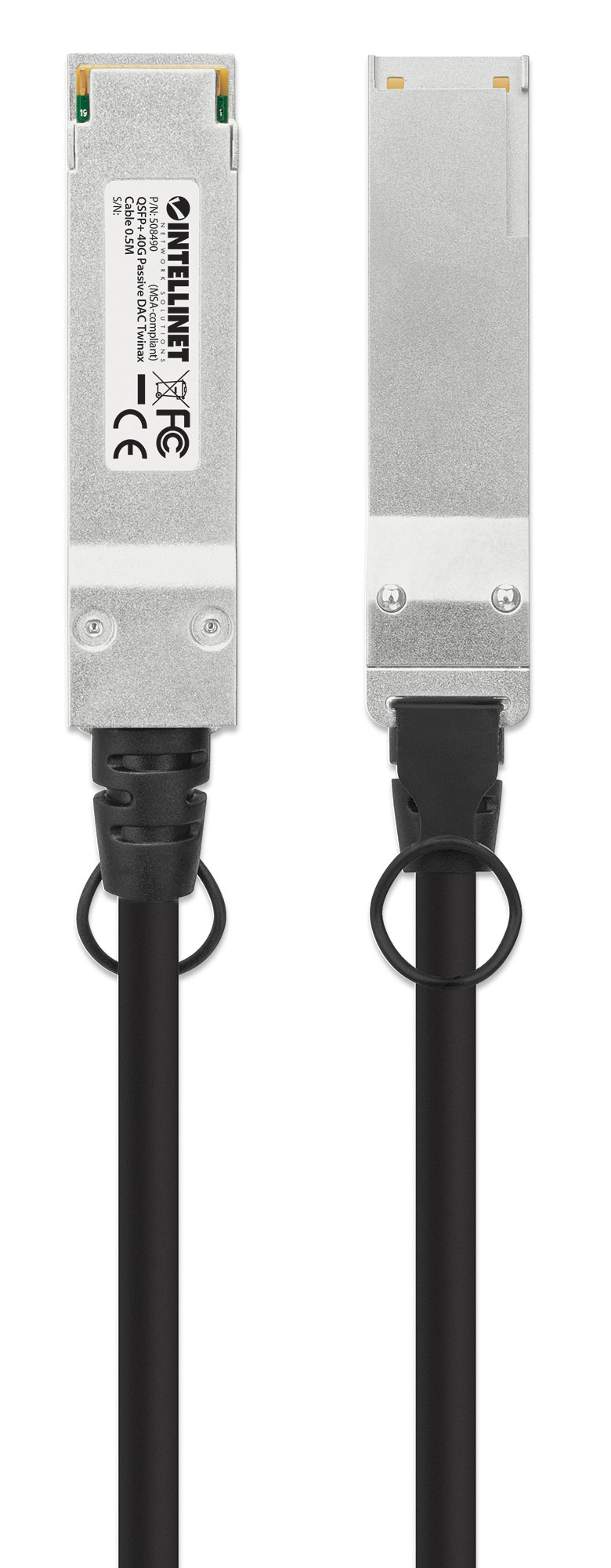 Intellinet QSFP+ 40G DAC Twinax-Kabel 0,5m