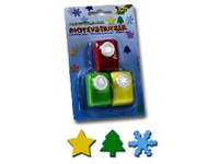 3 folia SternSchneeflockeBaum Motivlocher SternSchneeflockeBaum