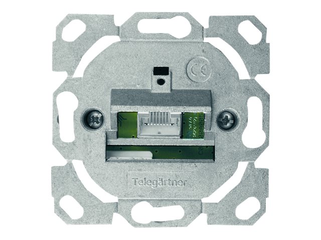 TGT Datendose Cat6A ISO AMJ45 8 K UP/0 1xRJ45 ohne Zentralplatte