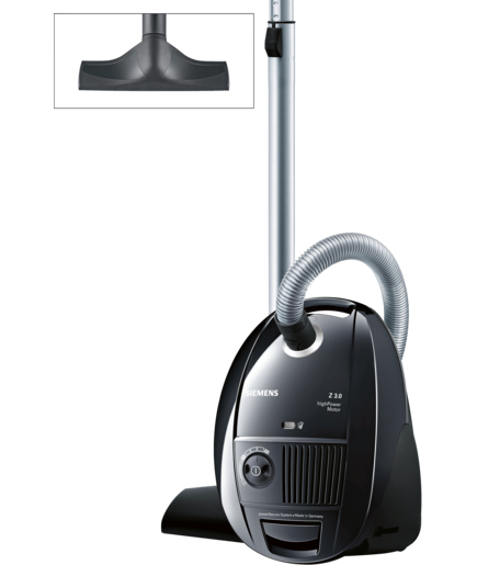 Siemens Bodenstaubsauger VSZ3B212 schwarz 600W Siemens Bodenstaubsauger VSZ3B212 schwarz 600W
