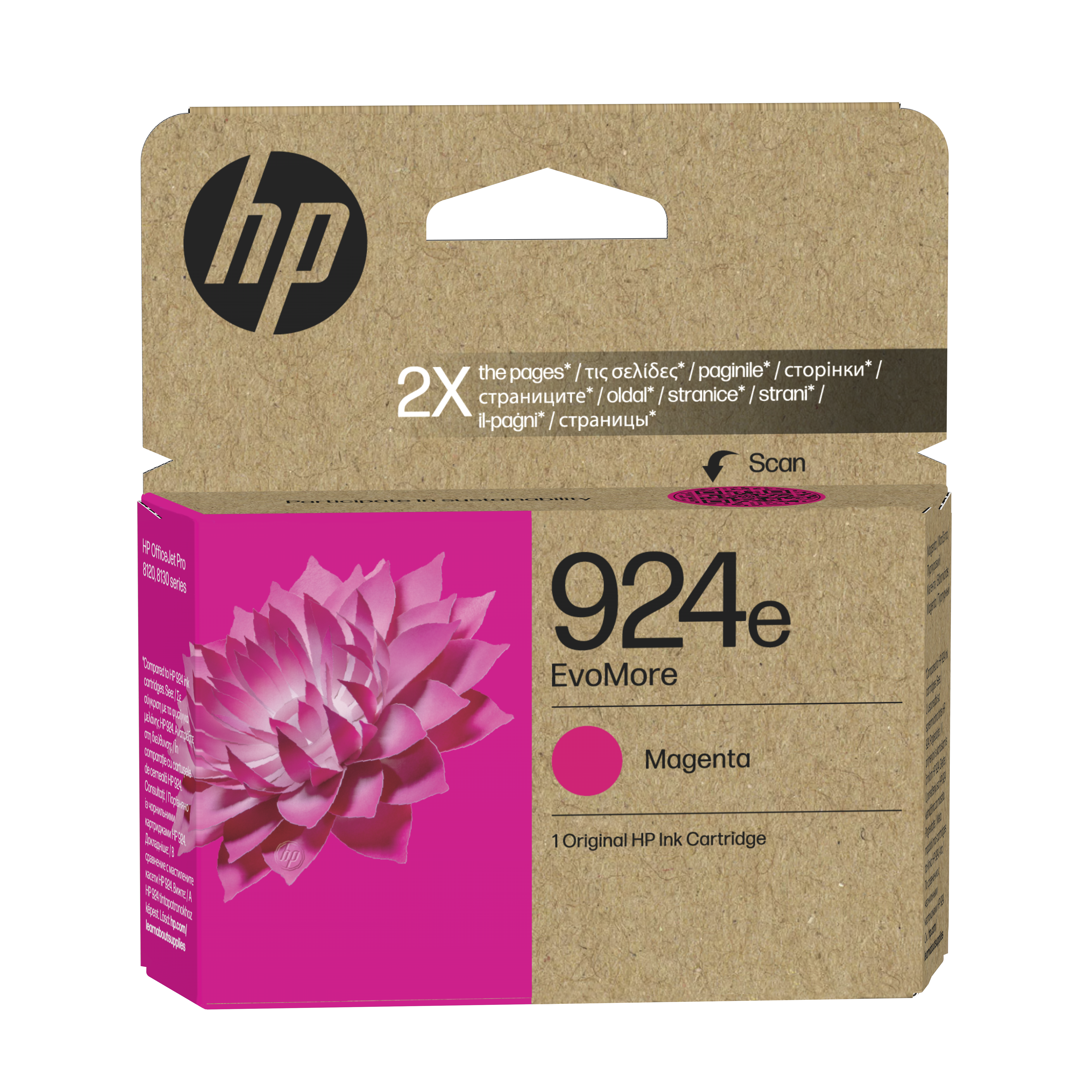 HP 924e EvoMore Magenta