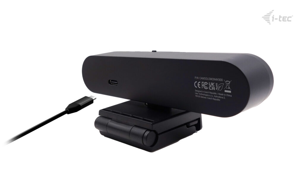 i-tec SOLOMON Pro 900 4K AI Auto Framing Webcam