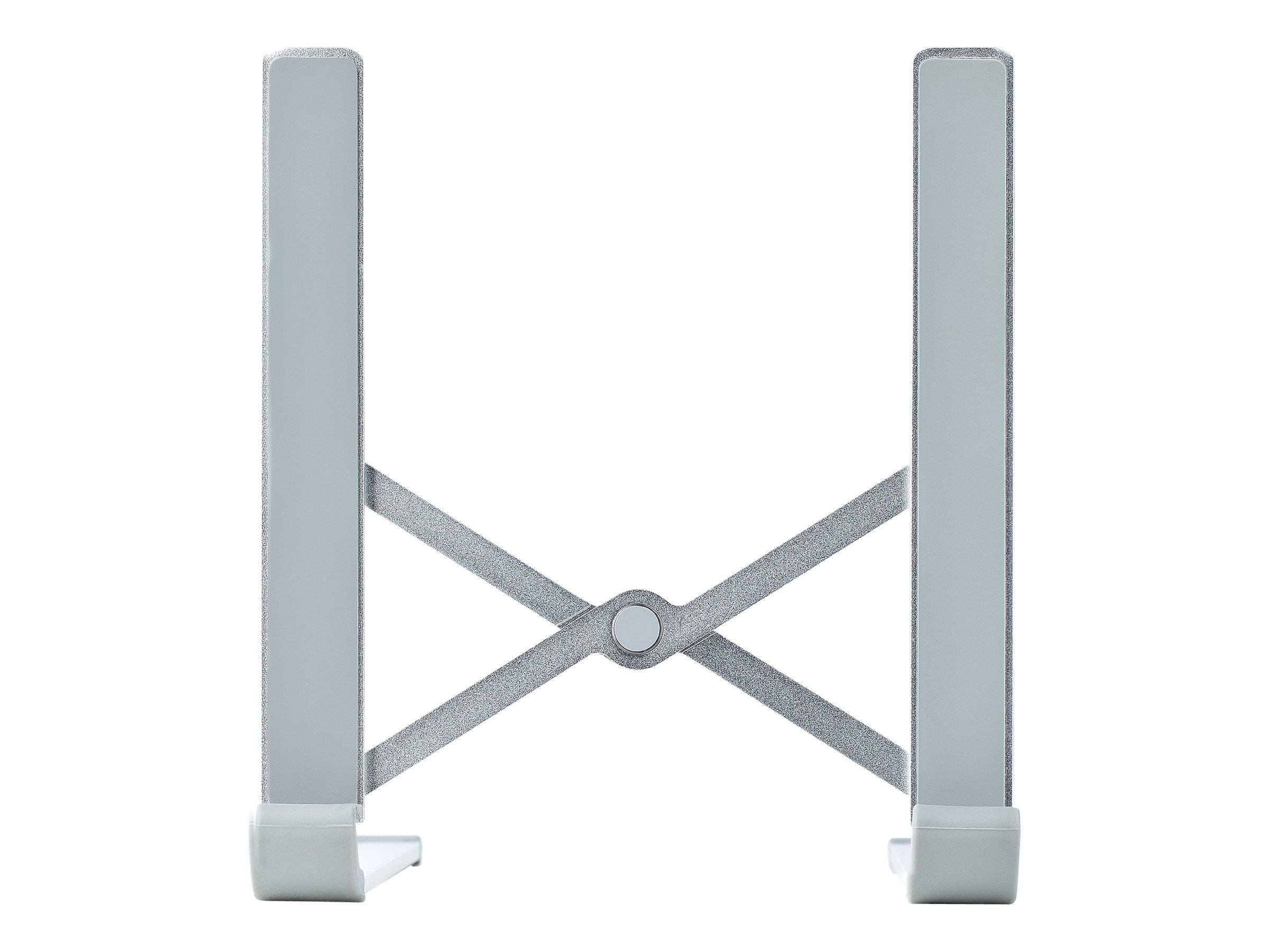 STARTECH.COM Foldable Laptop Riser Stand Portable Height Adjustable Ergonomic Laptop Stand Tilt/Raised/Angled Laptop/Tablet Stand