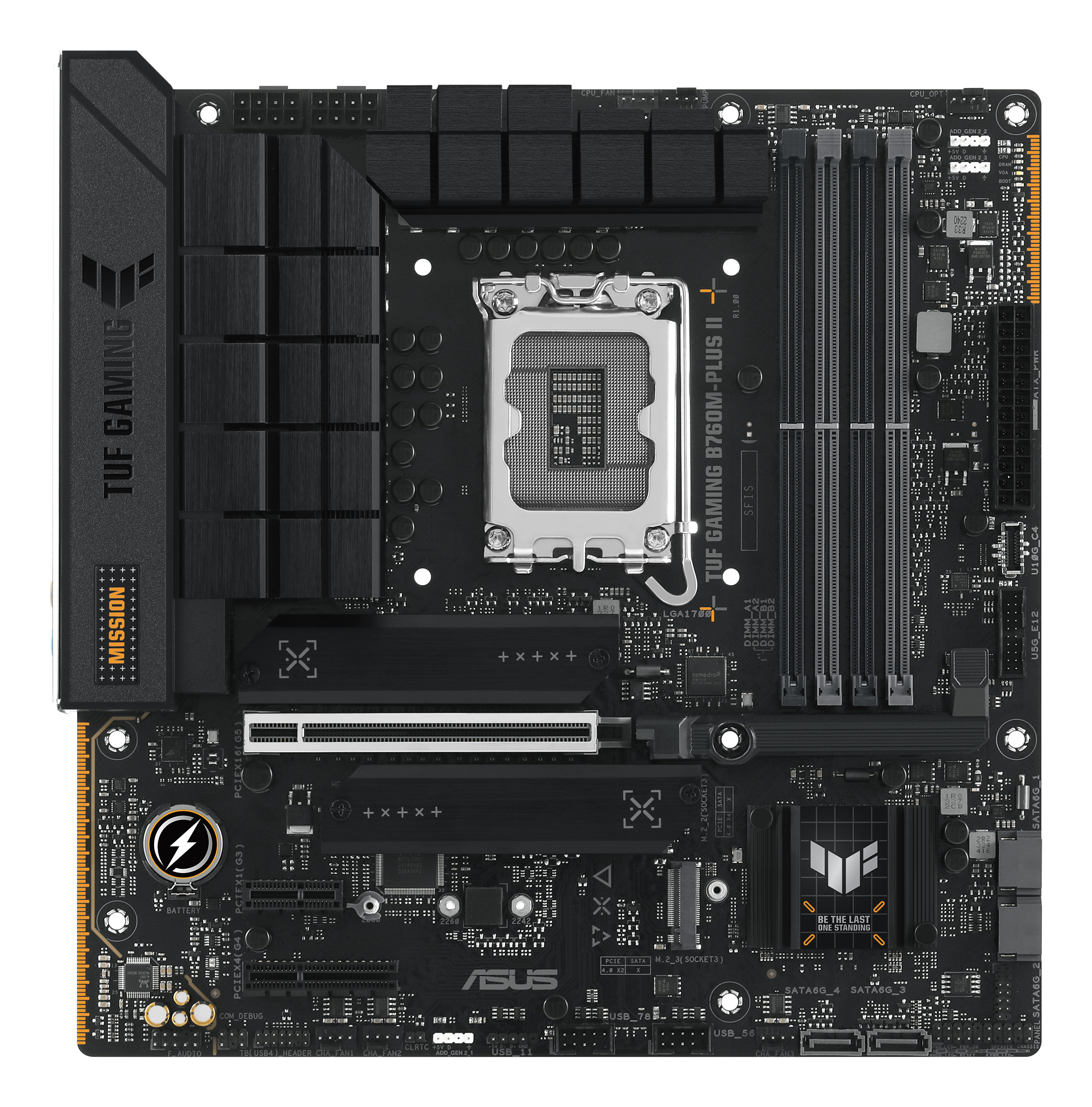 ASUS TUF GAMING B760M-PLUS II LGA1700 DDR5