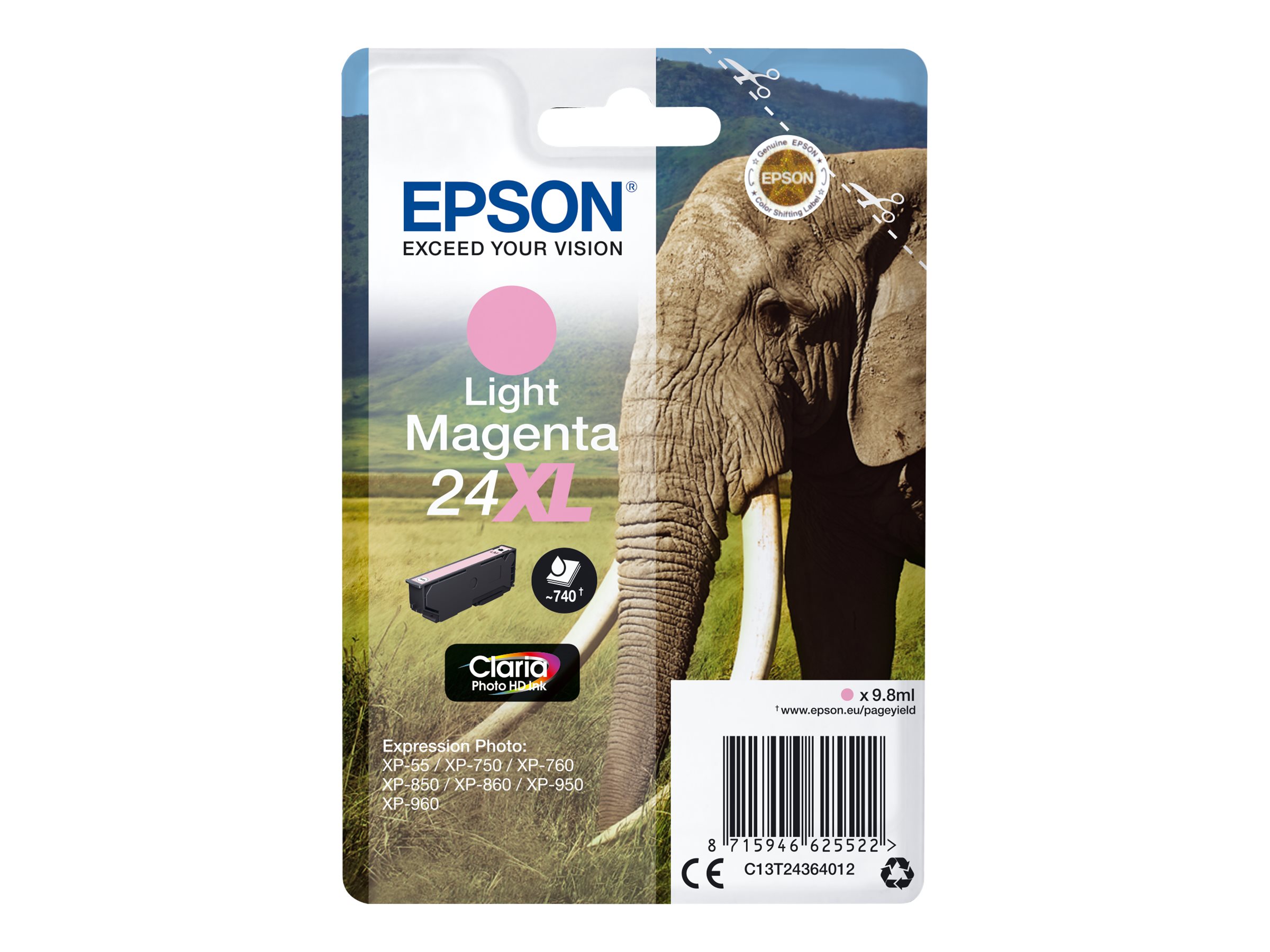 C13T24364012 EPSON XP Tinte light mag HC