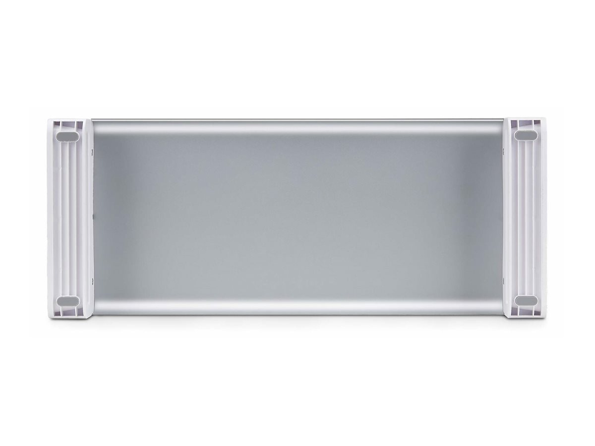 STARTECH.COM Ergonomischer Monitorstaender bis 15kg Feste Hoehe 9cm Schreibtisch Bildschirm/Monitorerhoehung/Laptop Halterung