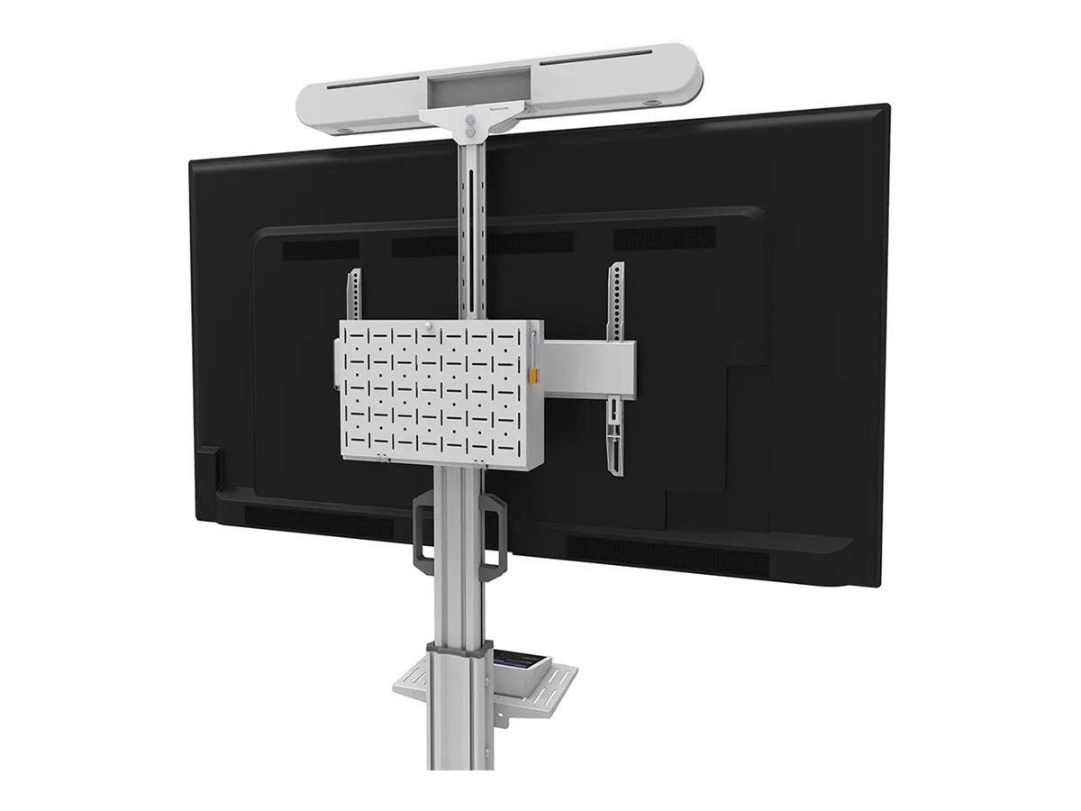 NEOMOUNTS Move Up Mobile Display Floor Stand 81,28cm 32Zoll - 190,5cm 75Zoll 10cm. Wheels