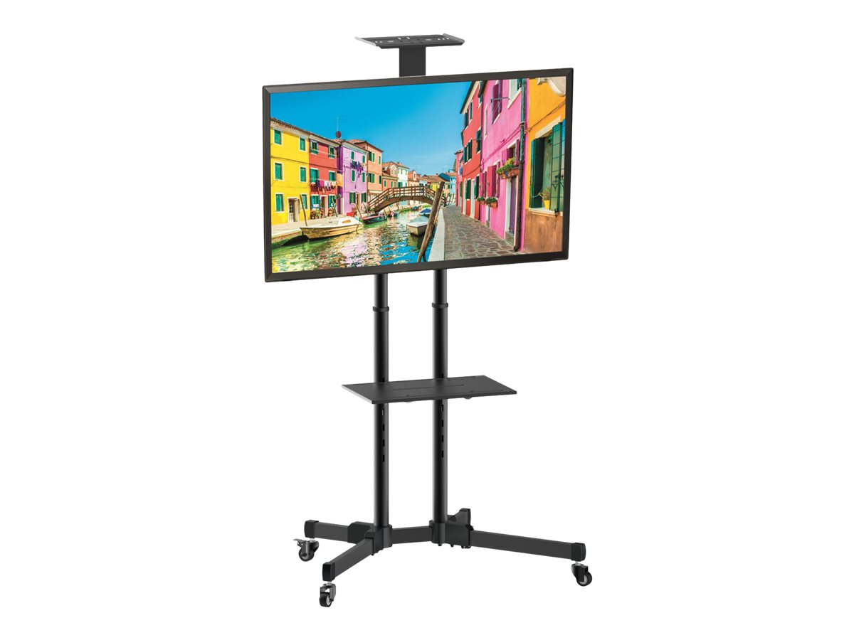 TECHLY TV Wagen fuer Displays Bildschirme LCD LED 94-178cm 37-70Zoll fuer Ihre Ausstattung bis 50KG VESA max 600X400