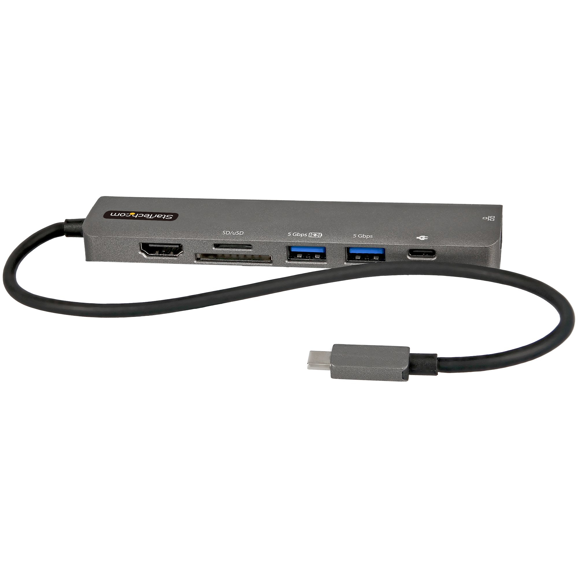 StarTech.com USB-C Multiport Adapter 4K 60Hz HDMI SD MicroSD