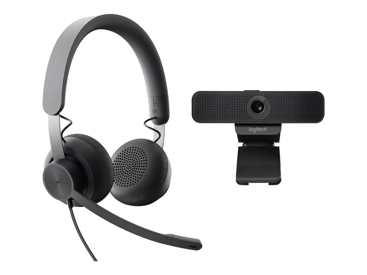LOGITECH Wired Personal Video CollabKit - GRAPHITE - EMEA
