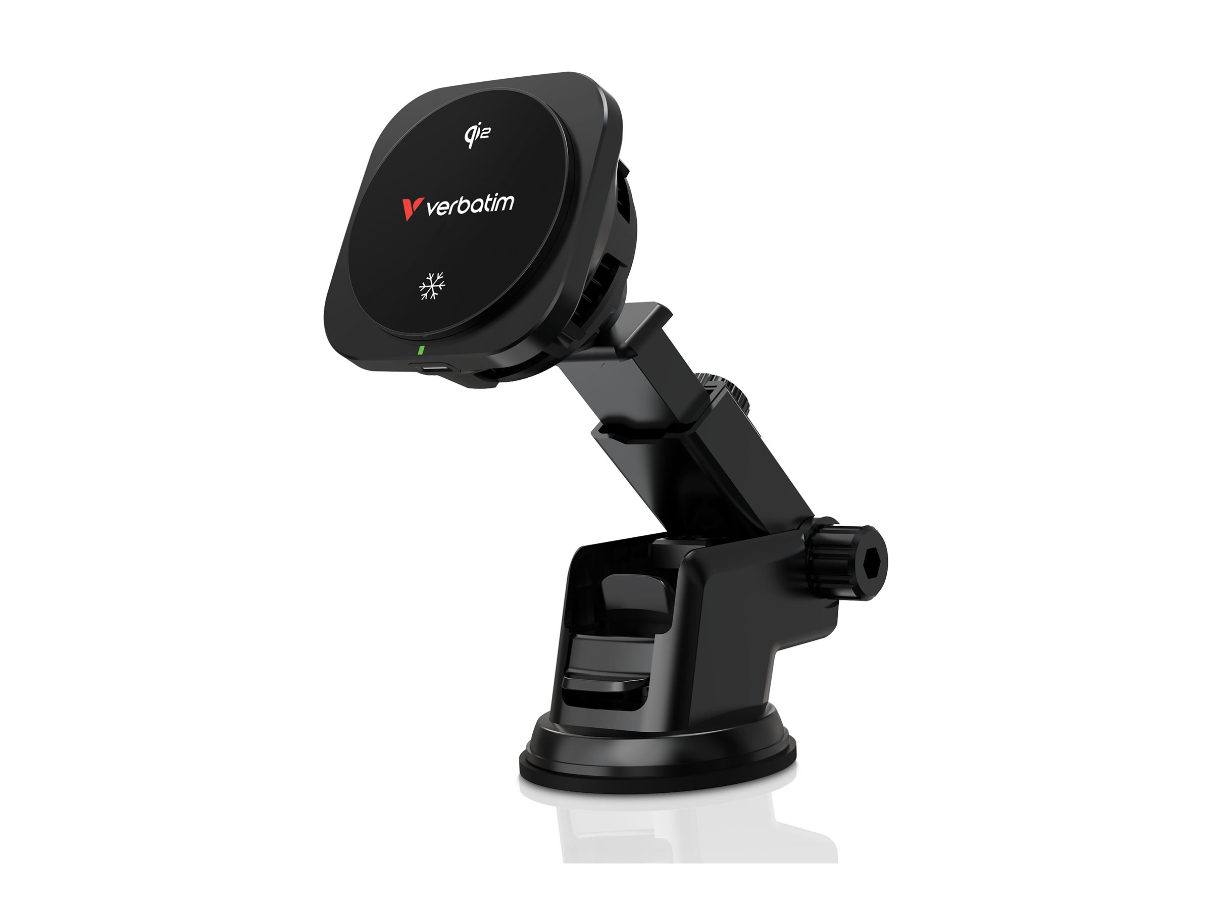 Verbatim Charge ´n´ Drive Qi2 Magnetic Wireless Car Charger schwarz