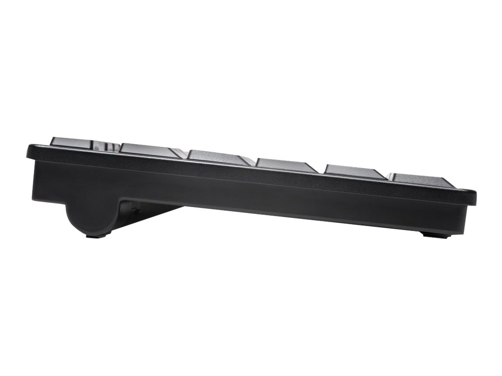 KENSINGTON Pro Fit flaches kabelloses Desktop Set mit spritzwassergeschutzter Tastatur mit Multimedia-Tasten