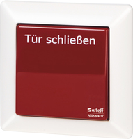 Assa Abloy Eff-Eff UP-Unterbrechertaster 1317-10 m. Beschriftung Türe schliessen Assa Abloy Eff-Eff UP-Unterbrechertaster 1317-10 m. Beschriftung Türe schliessen