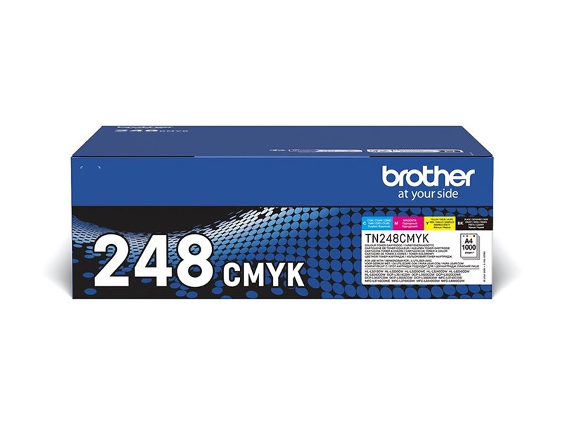 TN248VAL BROTHER DCP Toner (4) cmyk ST TN248VAL BROTHER DCP Toner (4) cmyk ST