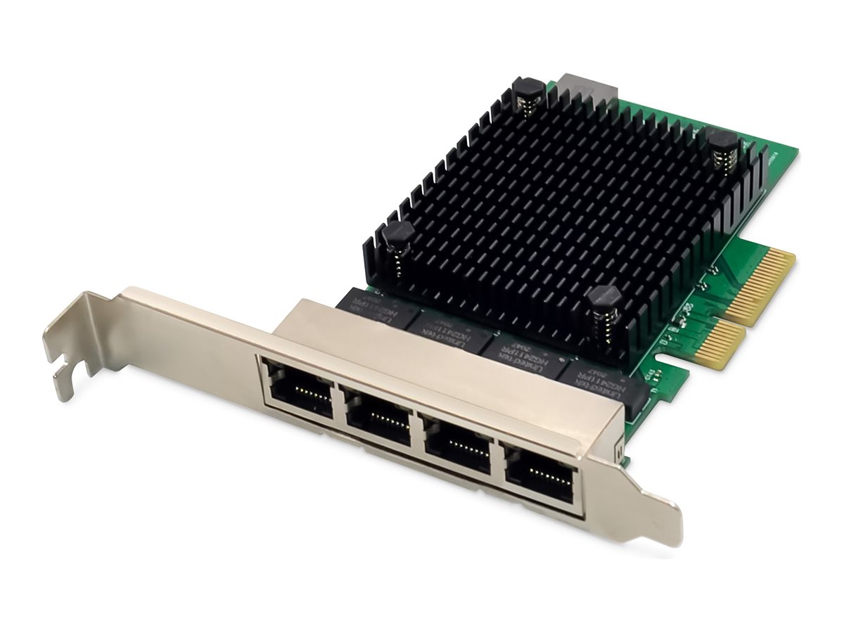 Adap Digitus RJ45 4-port RTL8125B Server NIC