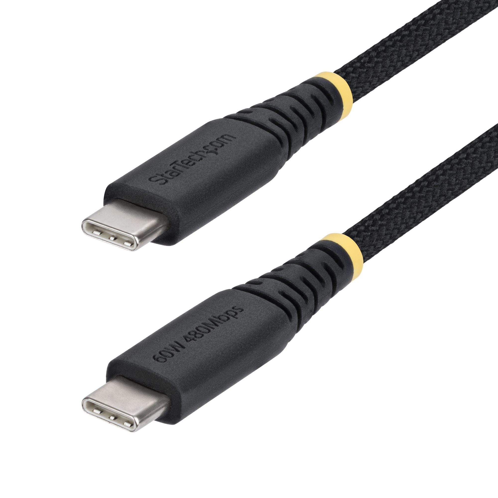 StarTech.com USB-C Ladekabel 30cm 60W Geflochten