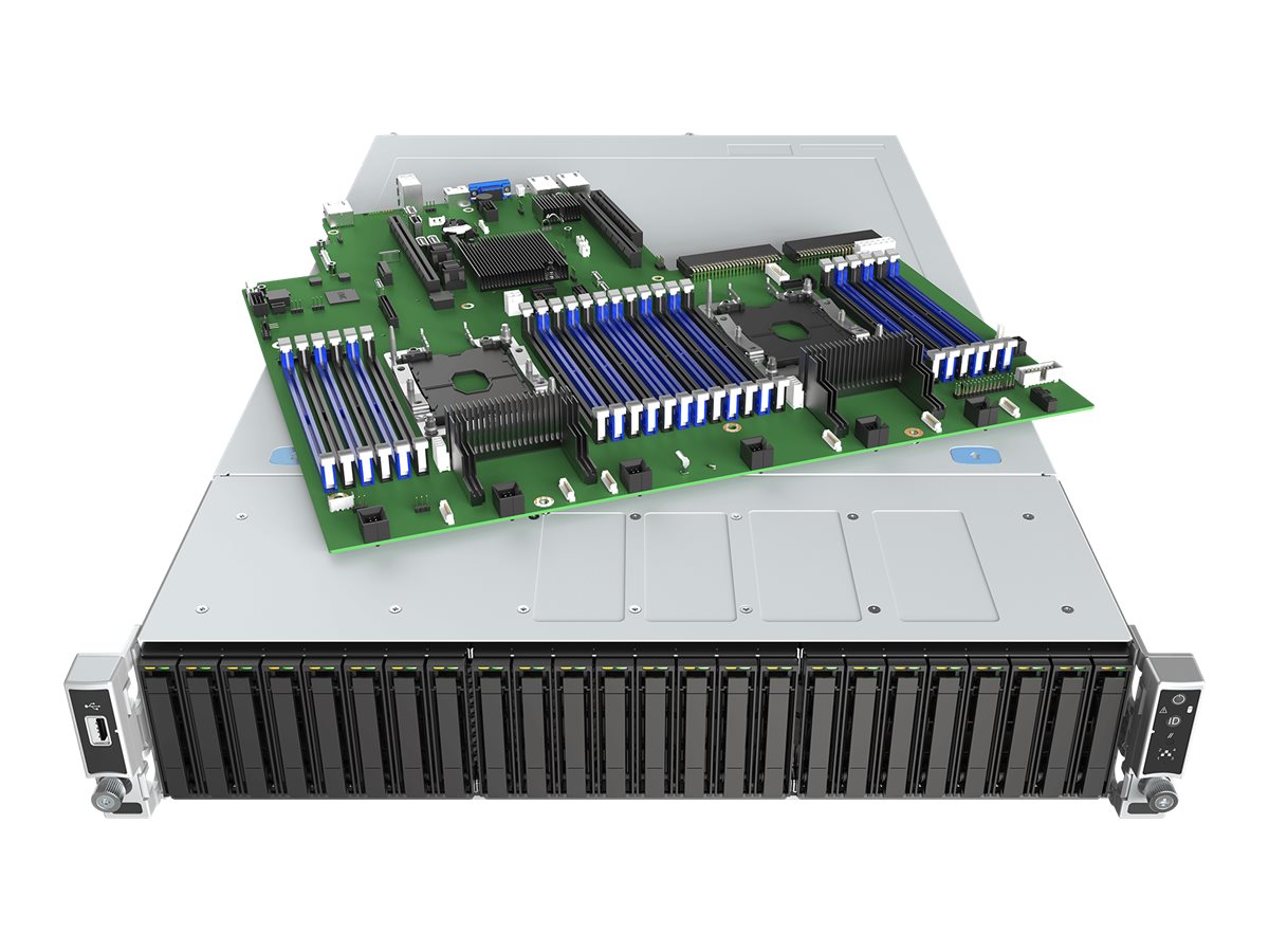 INTEL Server Barebone R2224WFTZSR S2600WFTR 1xPSU 1300Watt 3xHSBP SAS/NVMe Combo 24x6,35cm 2,5Zoll Dual 10GbE RJ45 INTEL Server Barebone R2224WFTZSR S2600WFTR 1xPSU 1300Watt 3xHSBP SAS/NVMe Combo 24x6,35cm 2,5Zoll Dual 10GbE RJ45