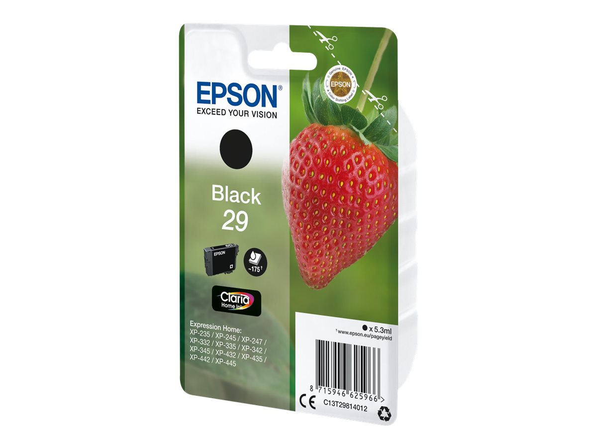 C13T29814012 EPSON XP Tinte black ST 175