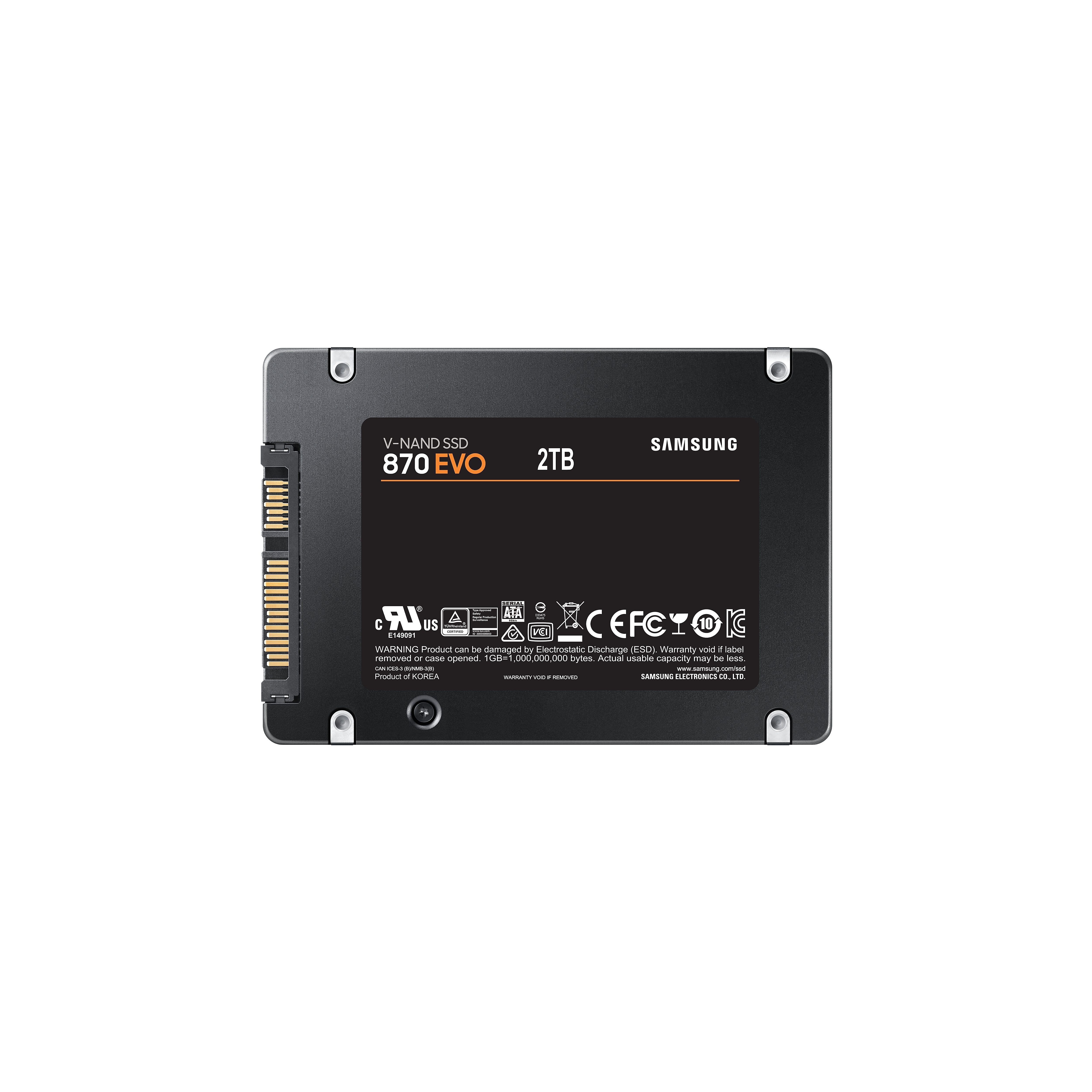 HDSSD 25 Sata 2TB Samsung 870 EVO Basic