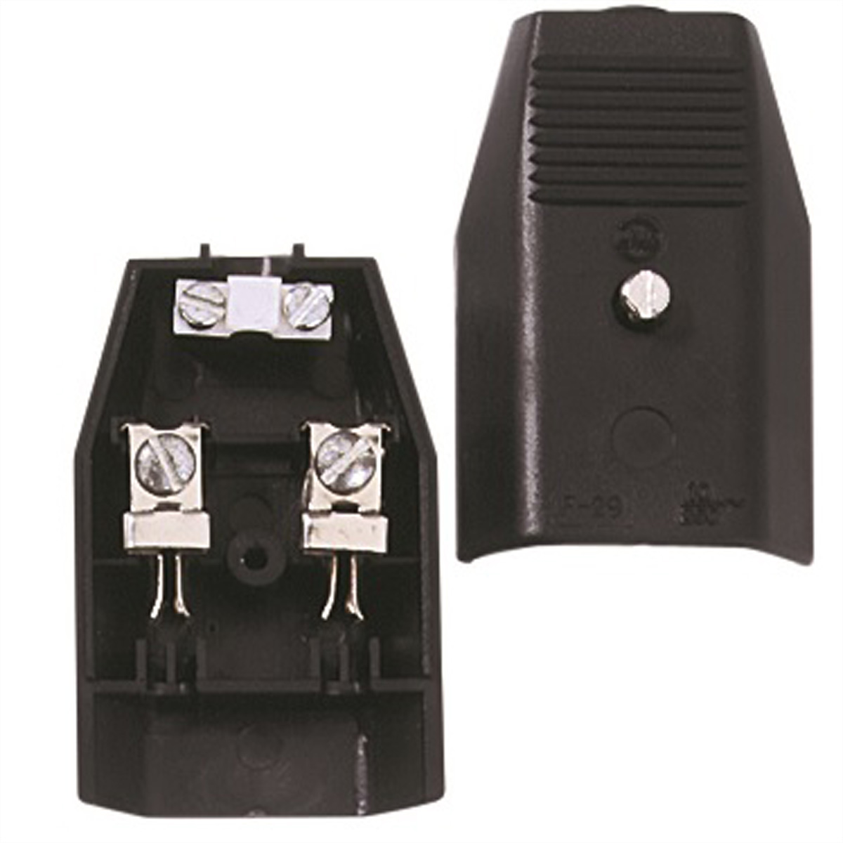 Bachmann Euroflachkupplung 900.004 Schraubanschluss schwarz Bachmann Euroflachkupplung 900.004 Schraubanschluss schwarz
