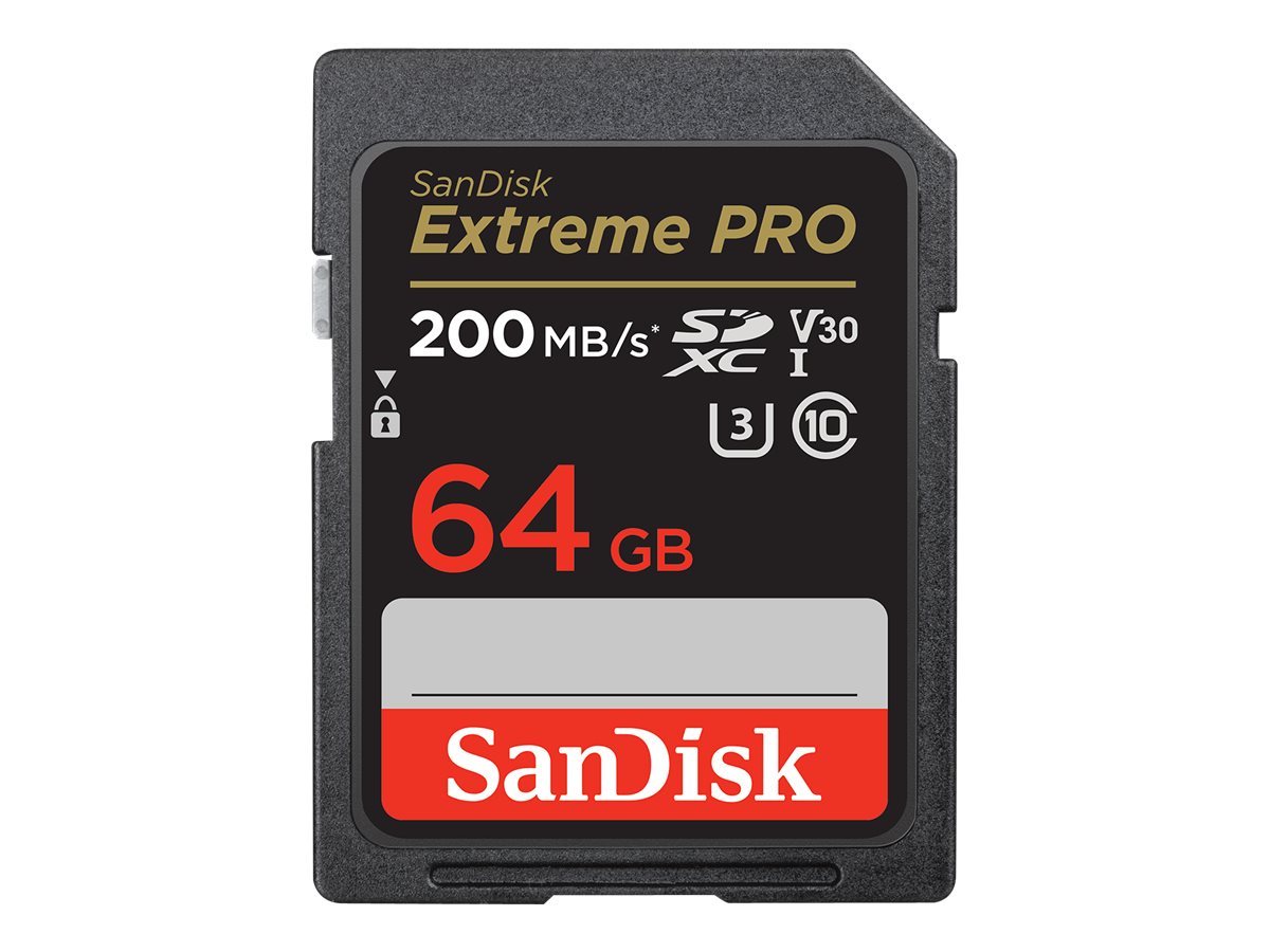 SanDisk Speicherkarte SDXC-Card Extreme PRO 64 GB