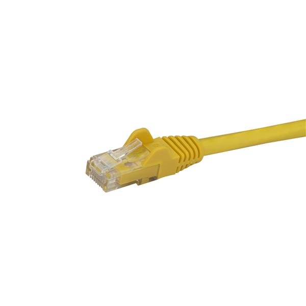StarTech 2m Yellow Snagless Cat6 UTP Patch Cable ETL Verified