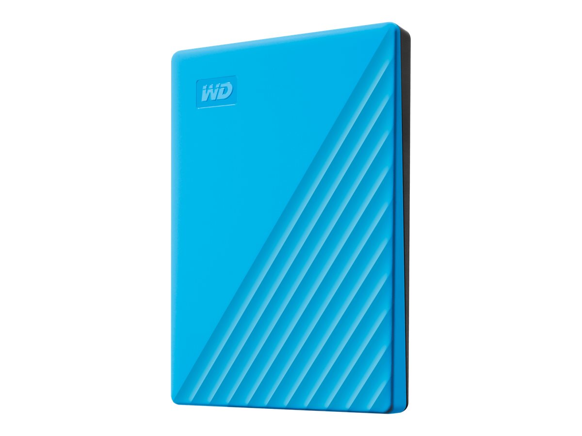 Western Digital My Passport 2 TB externe HDD-Festplatte blau, schwarz Western Digital My Passport 2 TB externe HDD-Festplatte blau, schwarz