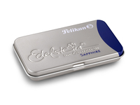 Pelikan Tintenpatronen fuer Fueller Edelstein Ink sapphire, 6 St