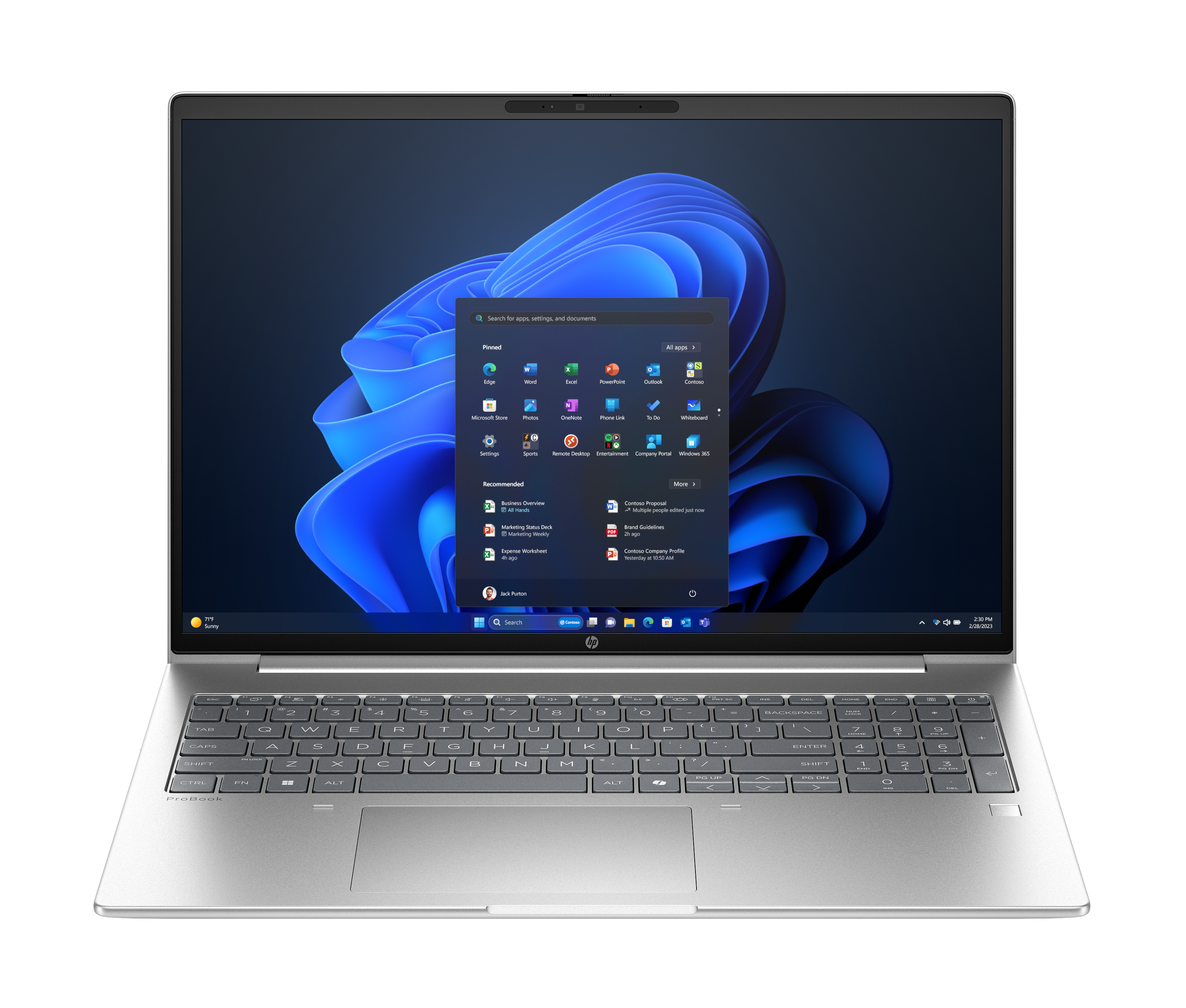 HP ProBook 4 16 G1i U7-255H 32GB 1TB SSD RTX3050 16 Zoll