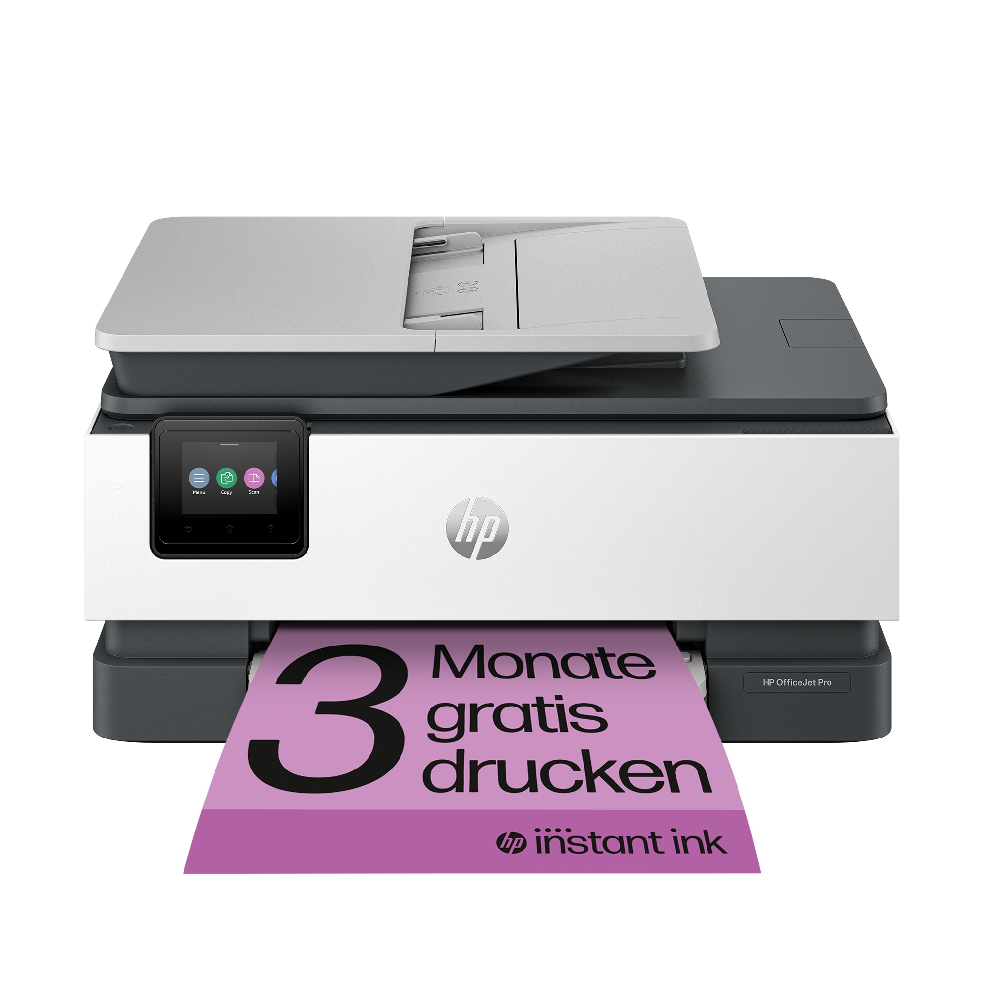 HP OfficeJet Pro 8132e AllinOne 4 in 1 TintenstrahlMultifunktionsdrucker grau, HP Instant Inkfähig
