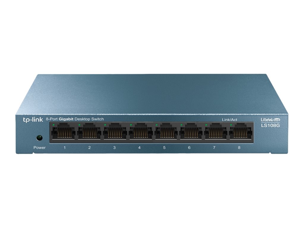 TP-LINK LITEWAVE LS108G DESKTOP SWITCH TP-LINK LITEWAVE LS108G DESKTOP SWITCH