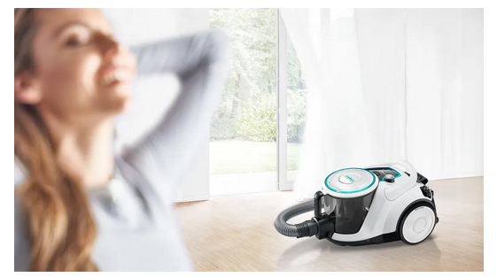 Bosch Bodenstaubsauger beutellos BGC41XHYG GS41 Serie 6 weiss