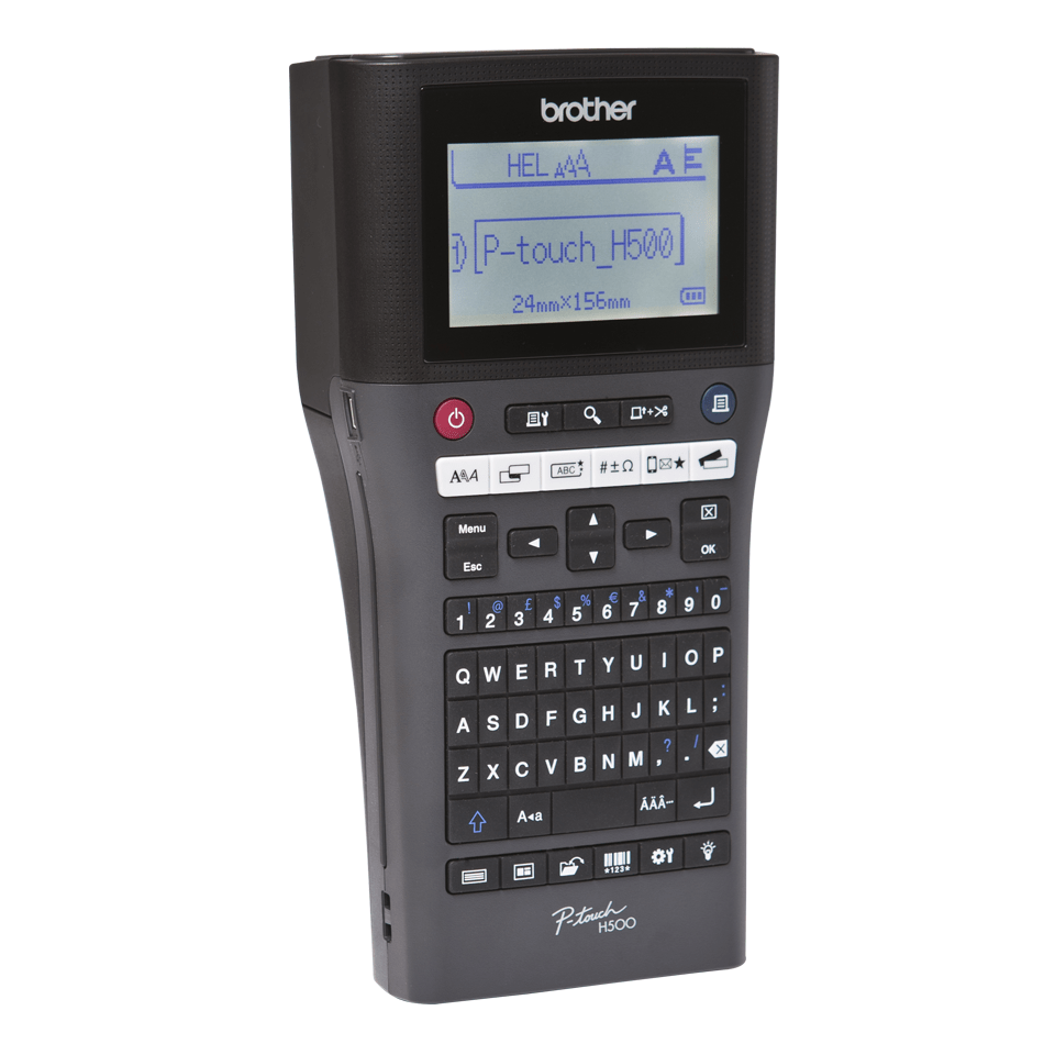 brother Ptouch H500 Beschriftungsgerät schwarz