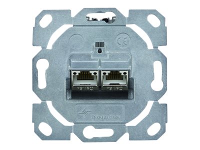 Teleg?rtner Dose AMJ-S UP/0 2xAMJ-S Modul Cat.6A T568A Teleg?rtner Dose AMJ-S UP/0 2xAMJ-S Modul Cat.6A T568A