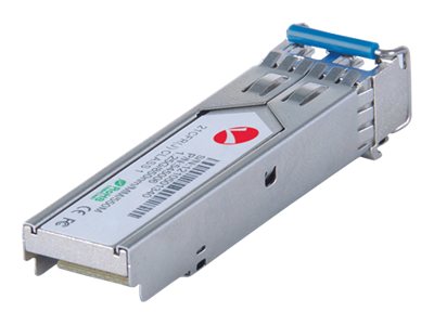 INTELLINET Gigabit Ethernet Mini-GBIC SFP 1000Base-SX LC Multi-Mode Port 550 m Datentransferrate 1000 Mbps Wellenlaenge 850 nm